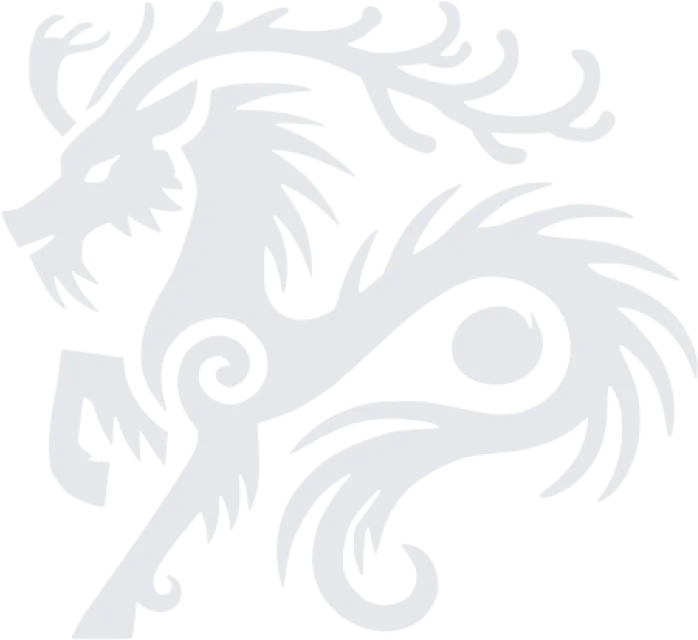 기린 형상의 장식